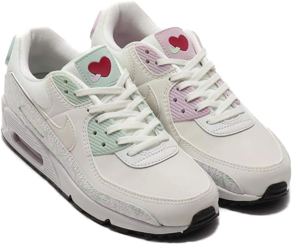 Amazon ナイキ エア マックス 90 W Air Max 90 サミットホワイト ピスタチオフロスト アイスライラック Ci7395 100 日本国内正規品 Nike ナイキ ランニング