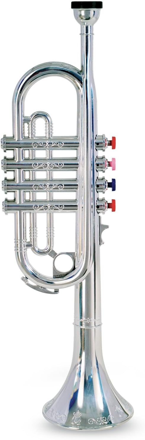 Bontempi 32 4231 Trumpet 4 Notes Silver 42 cm Multi-Color