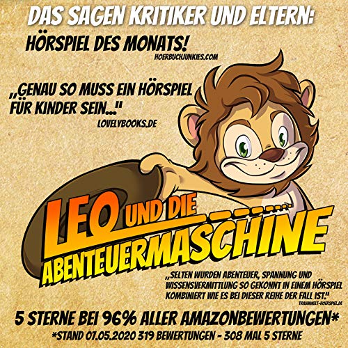 Leo und die Abenteuermaschine Hörspielbox 1 | 3 CDs Bundle | Wissenshörspiel | für schlaue Kids | tauchen | fliegen… – Bild 3