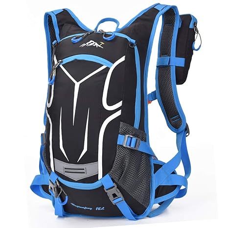 Seelast Fahrradrucksack 18L, Leichter Outdoor Sportrucksack Fahrrad Rucksacke Wanderrucksack Skirucksack für Radfahren Reiten