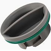 Upgraded WPW10524919 Dishwasher Rinse Aid Cap Compatible with Whirlpool | For Amana WDP350PAAW5 KDTE104DSS0. W10524919 Dispenser Cap Replace W10524923 Dishwasher Rinse Aid Dispenser Cap Replacement