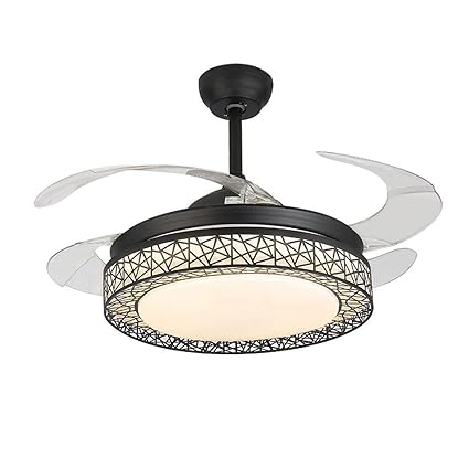 Amazon Com Wsxxn Led Fan Light 42 Inch Ceiling Fans With 4