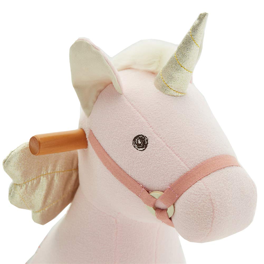 labebe unicorn rocking horse