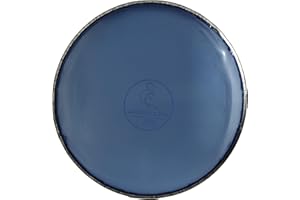Pack of 2 drum Head / Skin for Doumbek / Darbuka 8.75"/9" transparent (Clear) /White (transparent (blue) 8.75")