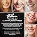 Natural Whitening Teeth & Gum Powder - Improve Mouth Hygiene, Whitens, Desensitizes, Detoxifies- Remove Toxins & Bacteria with Bamboo Activated Charcoal, Guava Leaf, Orange Peels - For Daily Use