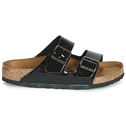 Birkenstock Women's Mules Slides, Black-Black