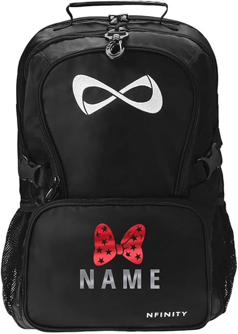 red cheer backpack