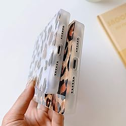 KERZZIL Luxury Sparkle Leopard Pattern Compatible