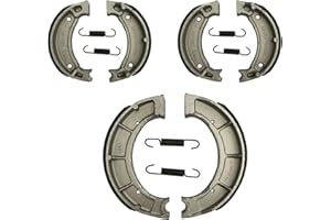 Factory Spec Front & Rear Brake Shoes, for Yamaha Timberwolf 250 2x4 fits 1992-1994 YFB250