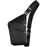 VADOO Sling Bag - Anti-theft Crossbody Shoulder Bag for Men and Women