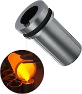 Sourcing Map Graphite Crucible 1kg 38mm ID 125mm H Melting Gold Silver Copper view 4