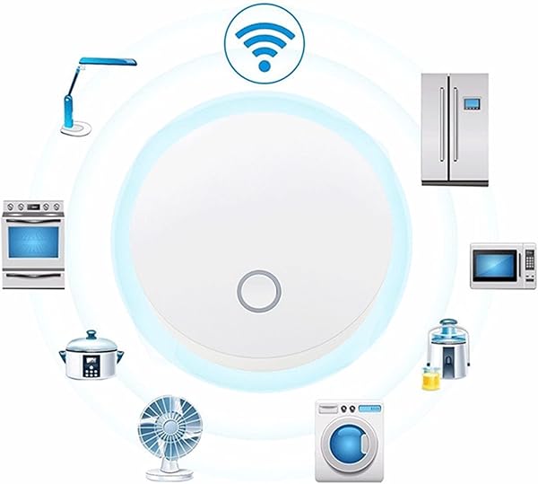 Montloxs GW001 Wireless Zigbee Gateway Smart Home Hub Monitoreo del hogar Dispositivos Inteligentes ZigBee 3 0 compatibles con Alexa Asistente de G oogle Wi Fi BLE