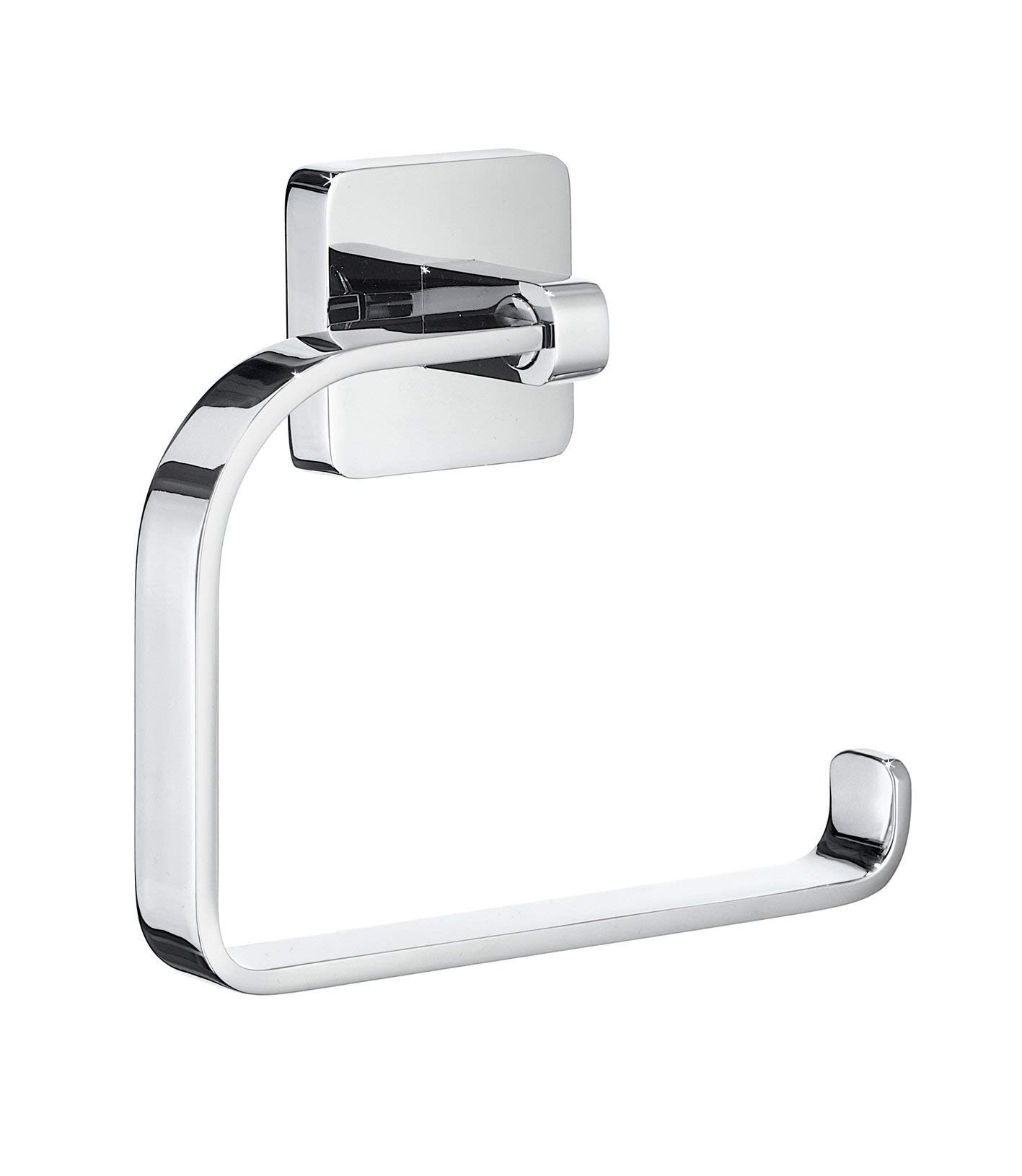 Smedbo "Ice" Toilet Roll Holder without Lid, Polished Chrome, 13 x 4 x 11.3 cm, Silver