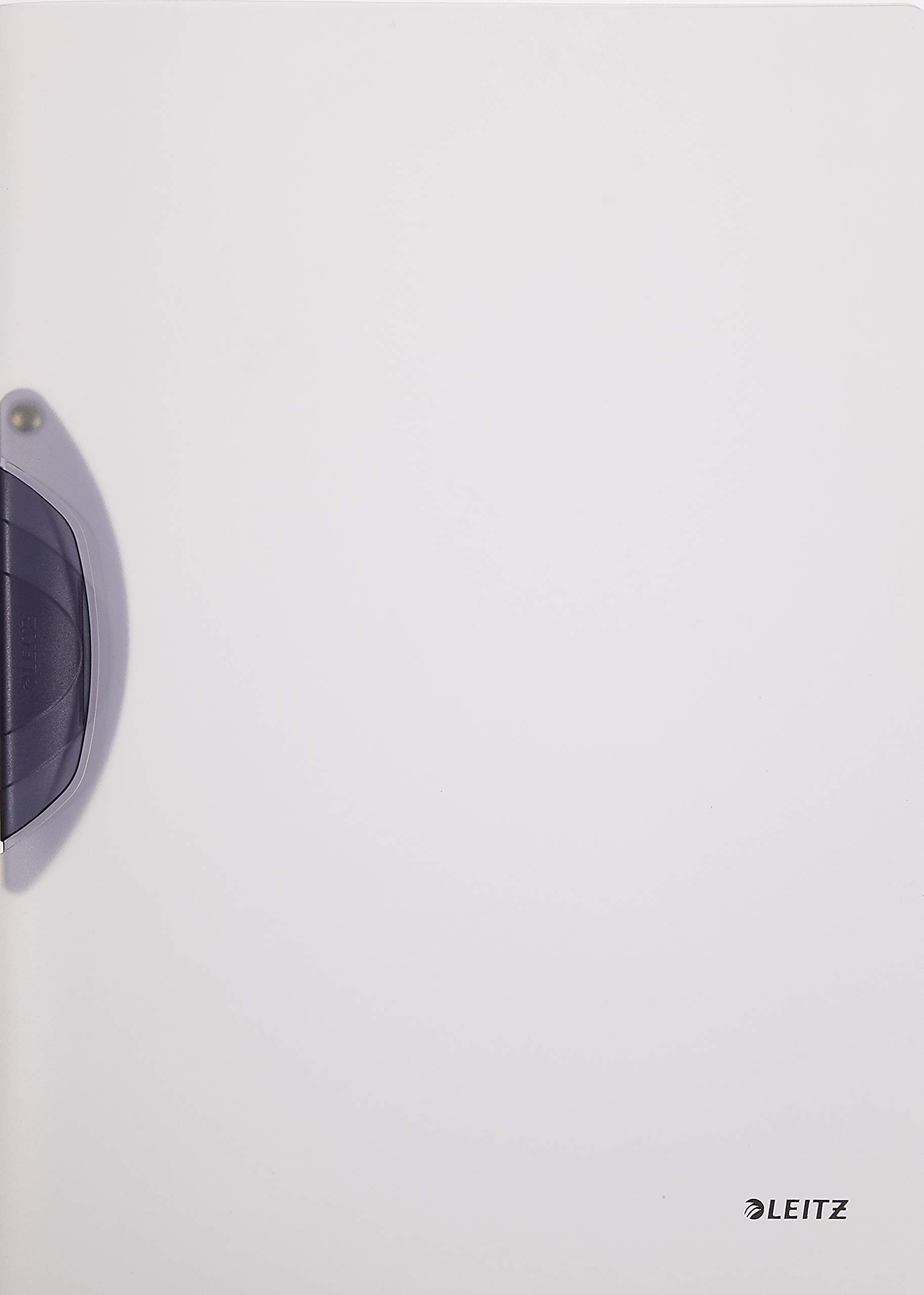 Leitz A4 ColorClip File, Pack of 6, 30 Sheet Capacity, Flexible Plastic, Dark Grey, Magic Range, 41740089