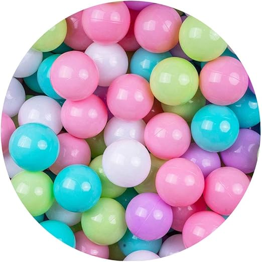 Amazon Co Jp オーシャンボールフェンスカラーボール子供用玩具屋内ソフトボールゲームバブルボールの色環境に優しいストレッチボール カラーファンタジーバブルボール Home Kitchen