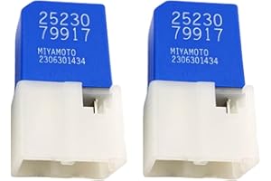 DAYDMALY 2PCS 4 Pin Relay Compatible with Nissan Titan Versa Xterra Infiniti 2004-2015. Fit for Nissan Pathfinder 2013-2020,Replace for 2523079917