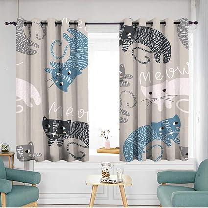 Amazon Com Fbdace Doorway Curtains Seamless Childish Pattern With