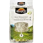 HAIKU Rice Vermicelli, Haiku, Premium Wheat Free Pasta, Authentic Stir Fry Asian Rice Noodles, Quick & Easy Preparation, Read