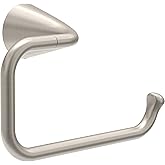 Delta ARV50-DN Arvo Wall Mount Open Square Toilet Paper Holder Bath Hardware Accessory in Brushed Nickel