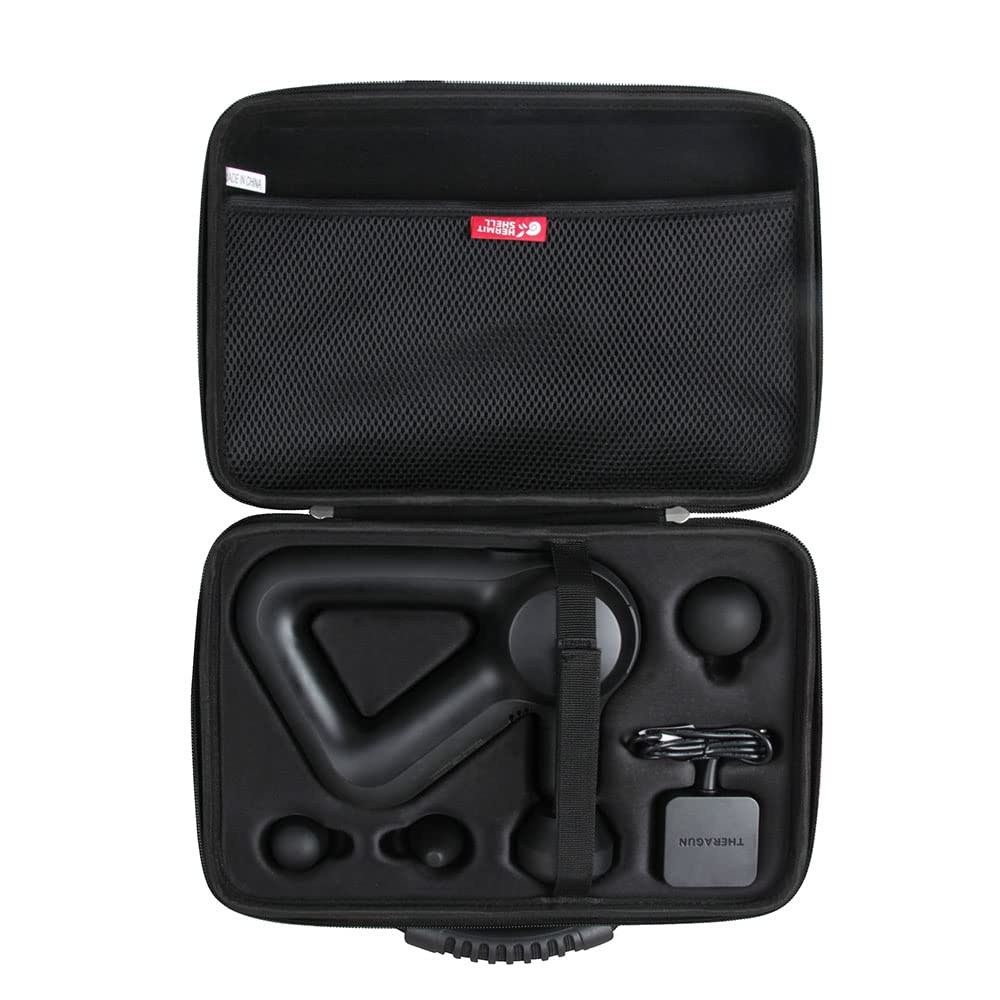Hermitshell Hard Travel Case for Theragun Prime - 4th Generation Percussive Therapy Deep Tissue Muscle Treatment Massage Gun