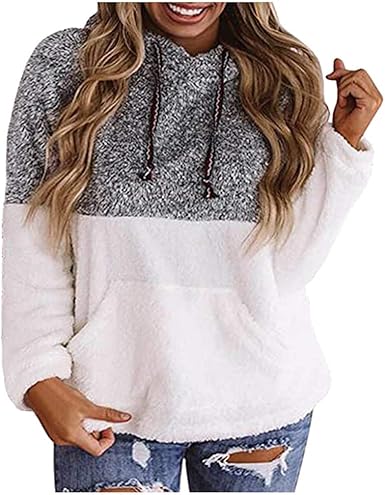 honey net patchwork hoodie