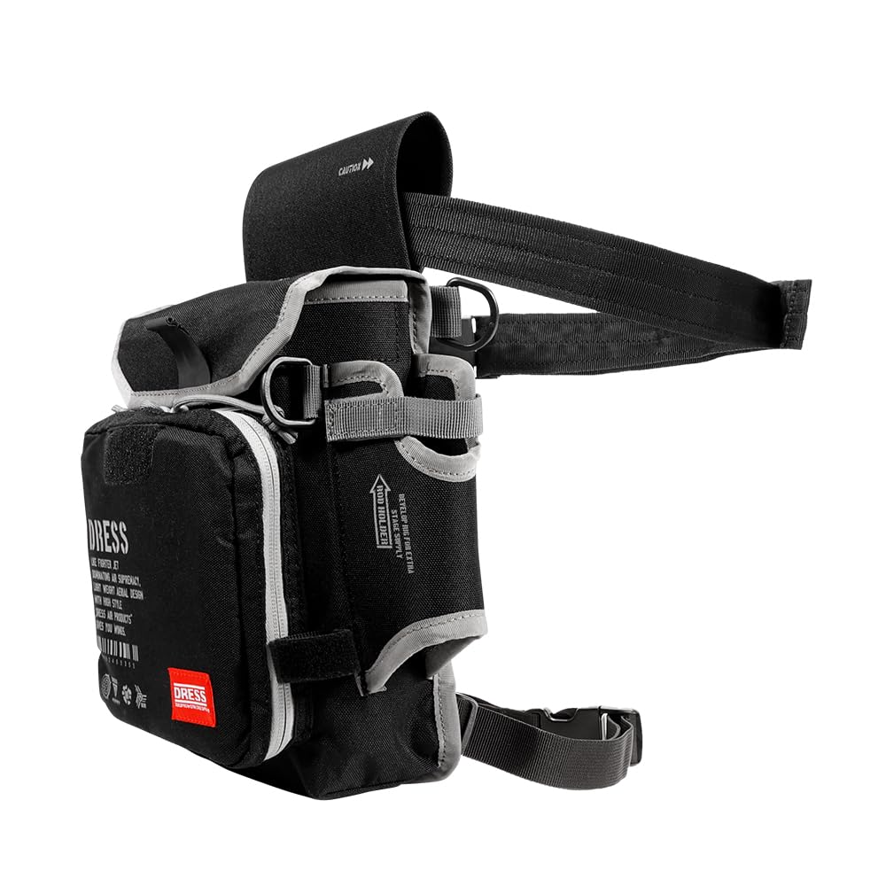 DRESS タクティカルレッグバッグエアボーン GRYの商品画像