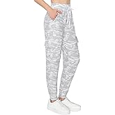 ALWAYS Women's Cargo Jogger Pants - Soft Street Casual Sweatpants
