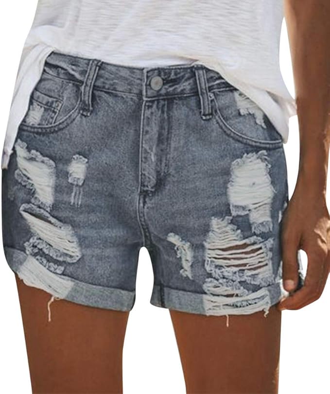 shorts jeans taglie forti