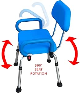shower chair with arms and backrest amazon