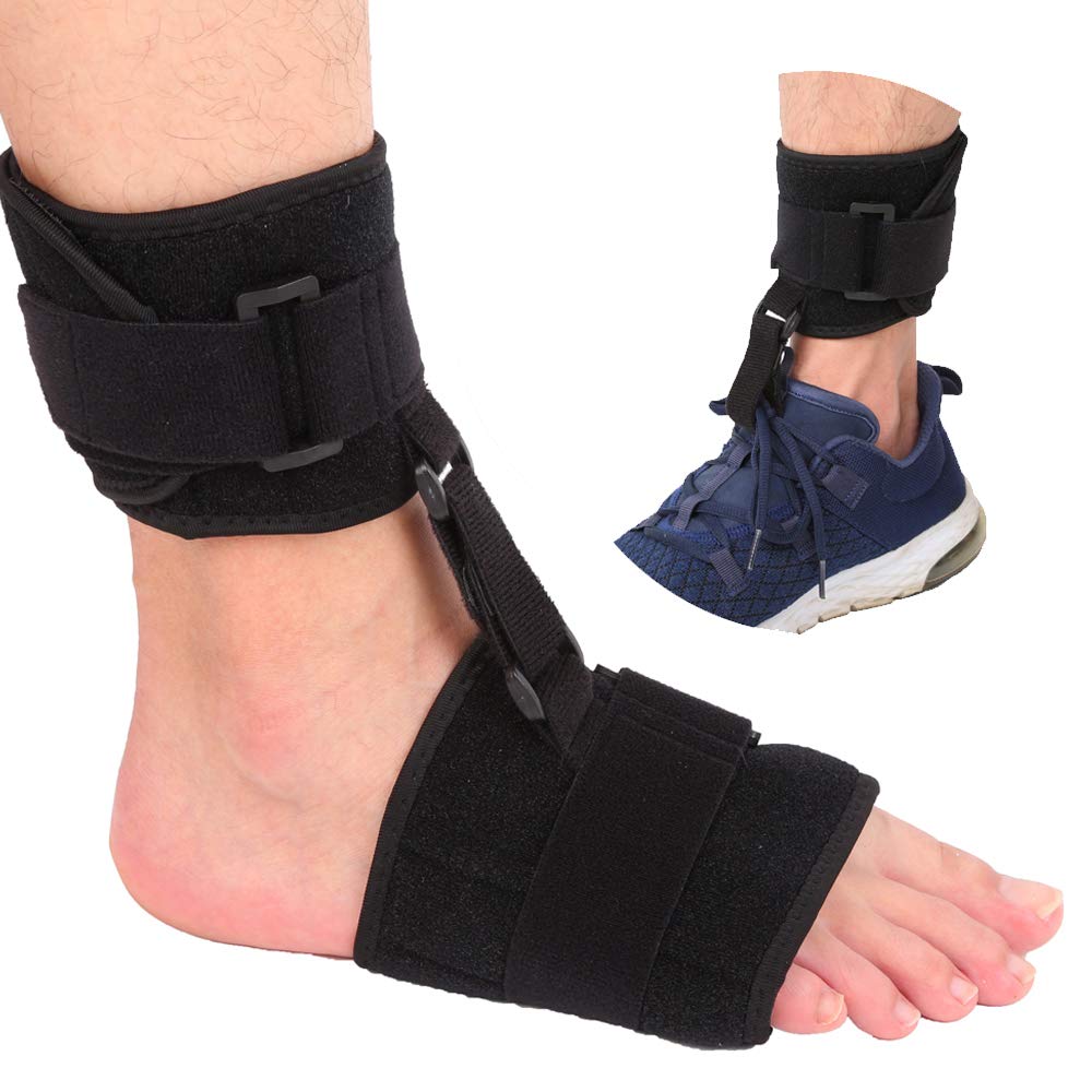 Photo 1 of Furlove Soft AFO Drop Foot Brace for Unisex Adult Improve Walking Gait, Foot Orthosis Ankle Brace Support, Pain Relieve for Achilles Tendon, Comfort fit for Right, Left