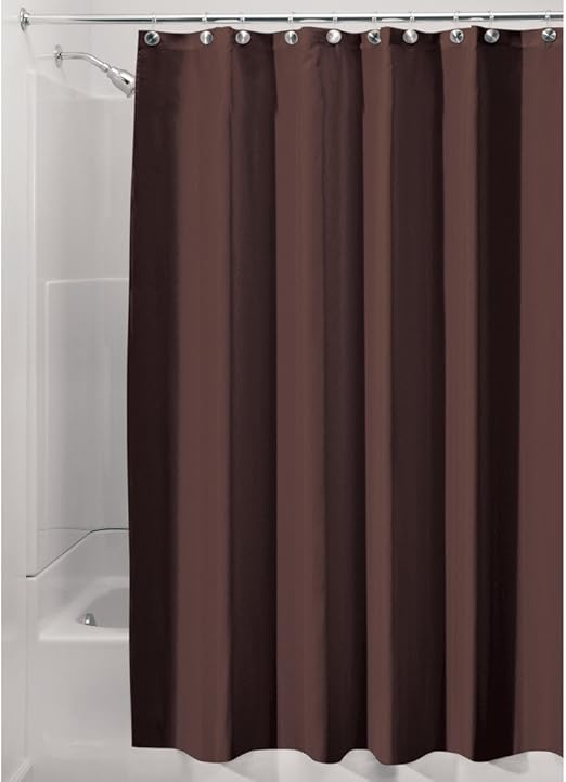 Amazon Com Idesign Fabric Shower Curtain Stall Sized Water