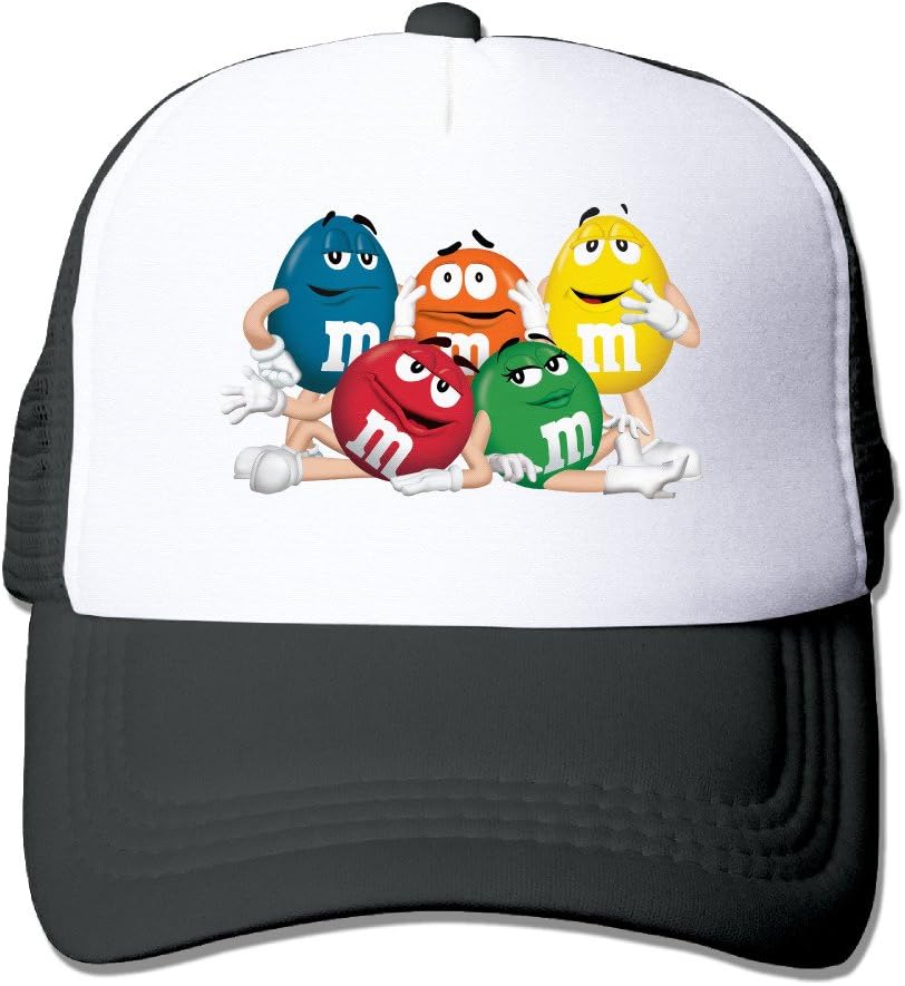 M&M M&M's Surrounded By Nuts Graphic Trucker Cap With Mesh Back Adjustable Hat