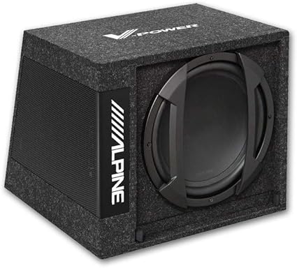 alpine 12 inch subwoofer with box