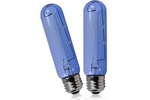 CAOOOORT 2023 Upgrade 7006999 Blue Glass Replacement Bulb Compatible with sub-Zero Refrigerator,7006999 Freezer Refrigerator Light Bulb E26 40W Cool Blue Bulbs - 2 Pack