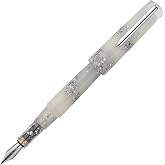 BENU Euphoria Fountian Pen - White Beach - Medium