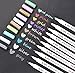 Metallic Marker Pens Metallic Colored Gel Pens Highlighters Paint Marker for DIY Arts Photo Album Crafts Set of 10
