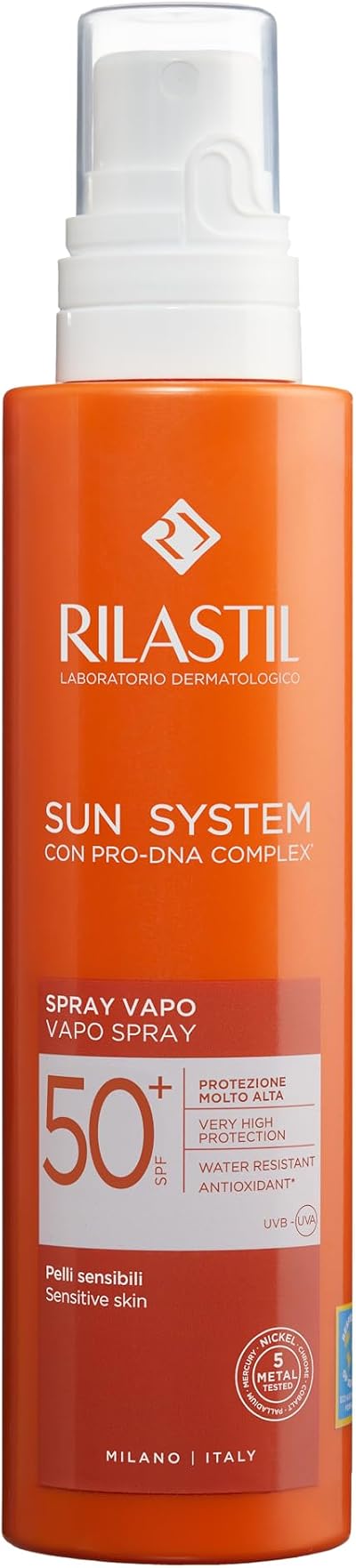 Rilastil Sun System Corpo Ultra Light Spray SPF50 for Sensitive Skin 200ml 2