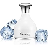 carrotez Ice Roller for Face and Eye Facial Massage Tool, Cooling and Rolling Women Skin Care Cooling for Relaxing and Relieve Fine Lines and Wrinkles and Reduce Puffiness (White)