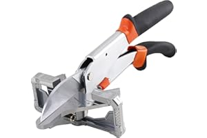 GAAHING X-Large Sharp Multi-Angle Miter Shear Cutter with 0 to 135 Degrees, Adjustable Angular Cutting Scissors for PVC Cord Cover, Baseboard Molding, Quarter Round Trim, Tile Edge