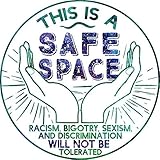 Safe Space Sticker Decal Window Bumper Sticker Vinyl 5"