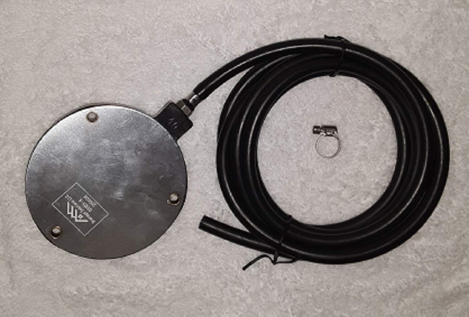 Air Foot Pedal with 8' long Neoprene Hose for Drain Cleaning Machines/Air Bulb & Hose Assembly. - - 