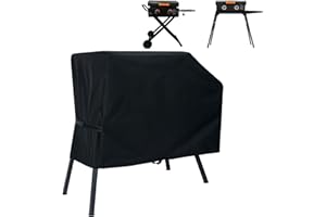 NOELIFE Grill Cover for Blackstone 22 inch Griddle with Hood and Stand, Waterproof Griddle Accessories for Blackstone 17 and 22 inch, Windproof and UV Resistant (Cover only)