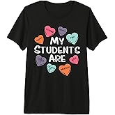My Students are Enough Friendly Valentines Day Teacher Women Premium Tri-Blend T-Shirt