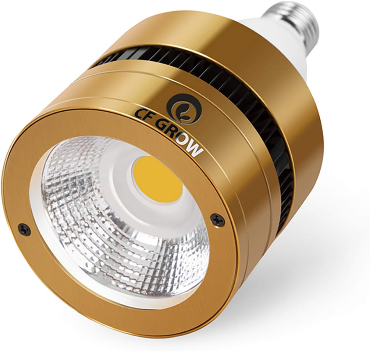 COB LED Grow Light Bulb 300W, CFGROW Full Spectrum E27 Plant Grow Light