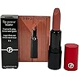 GIORGIO ARMANI LIP POWER MATTE MINI (nude) Longwear Intense Matte Color # 111 (looks NUDE) - 1.4 g / 0.04 oz (MINI/SMALL/SAMPLE SIZE/TRAVEL SIZE) - 3058