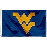 College Flags & Banners Co. West Virginia Mountaineers WVU Blue University Large College Flag