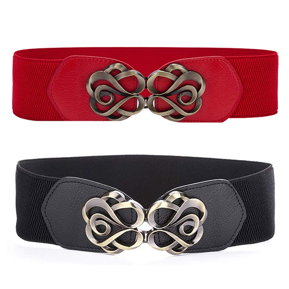 elastic wide waist belt