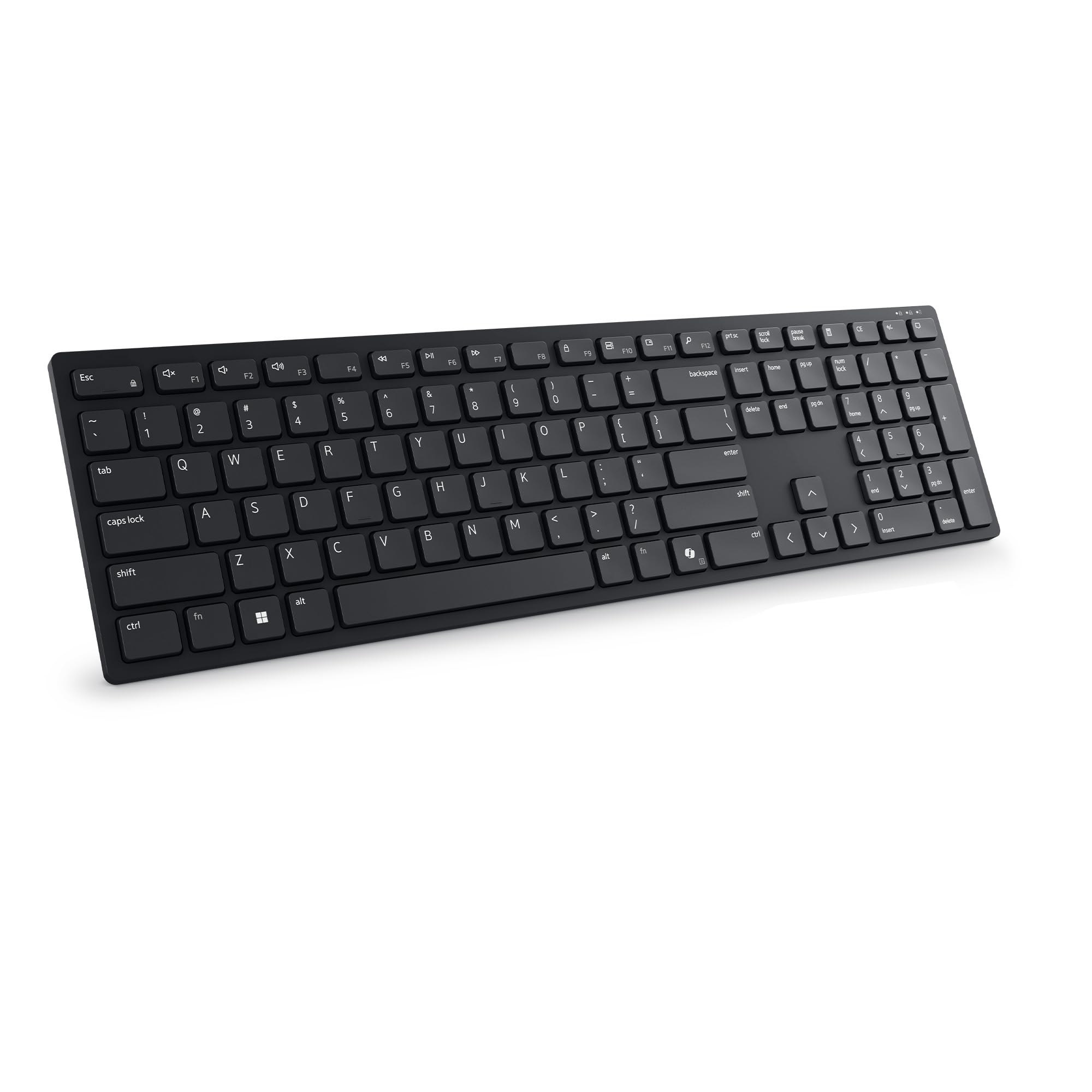 Dell KB500 Wireless Keyboard – Full-Size, 2.4GHz RF, Quiet Typing, Programmable Keys, Spill-Resistant, AES-128 Encryption, Long Battery Life, UK QWERTY Layout