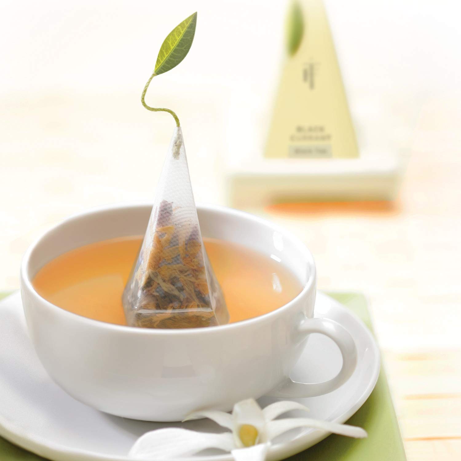 Tea Forte Petite Presentation Box Sampler with 10 Handcrafted Pyramid Tea Infusers, Herbal Tea Assortment: Grocery & Gourmet Food