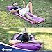 EBUNG Self Inflating Sleeping Pads – Auto-Inflate Valve Inflatable Backpacking Sleeping Pad – Pillow Inflatable by Mouth – Folds Compact & Includes Carry Bag – Improved Cushion with Tufted Design